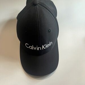 New Calvin Klein black baseball hat